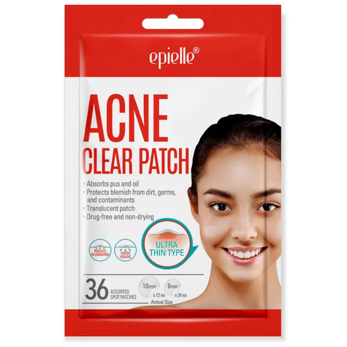 Acne Clear Patches Epielle 36-Count