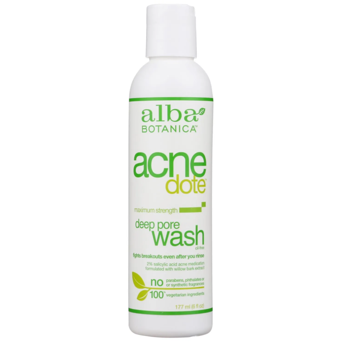 Alba Botanica Natural Acnedote Deep Pore Wash 6fl oz