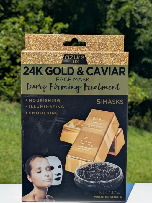 Azure 24K Gold & Caviar Face Mask 5ct (Firming)