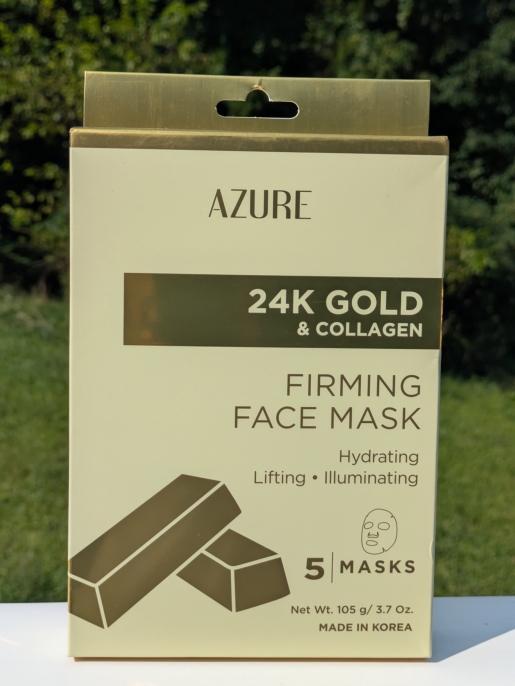 Azure 24K Gold & Collagen Face Mask 5ct (Firming)