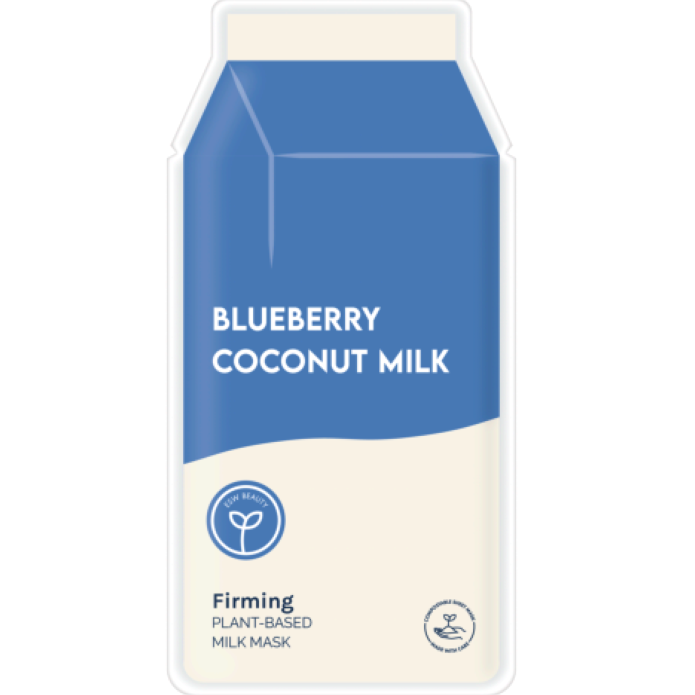 ESW Beauty Blueberry Coconut Milk Plant-Based Milk Mask 27ml (Firming)
