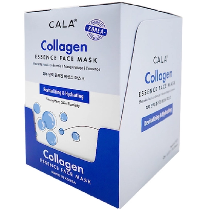 Cala Collagen Essence Facial Sheet Mask 6pcs  (Revitalizing & Hydrating)