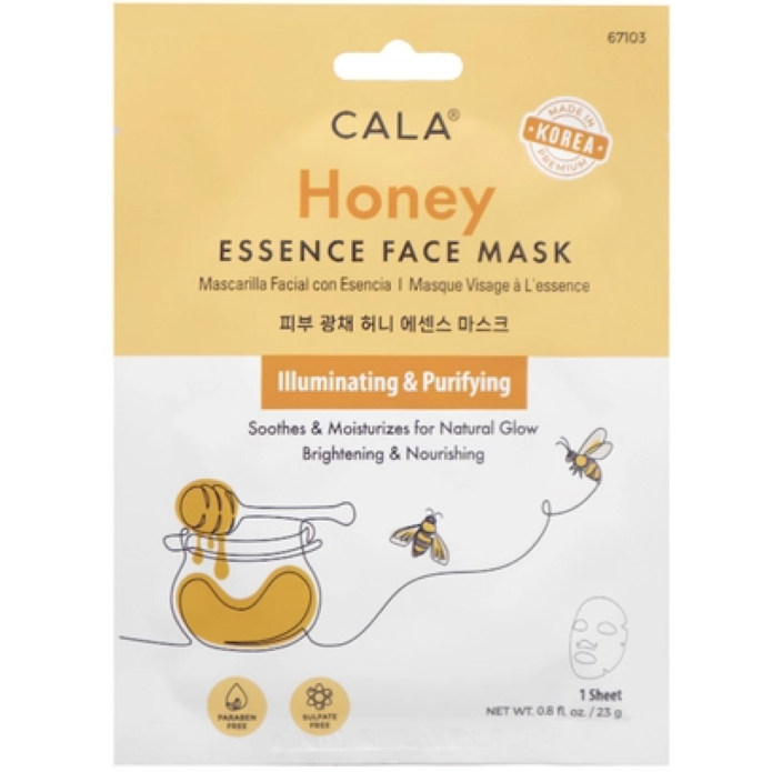CALA Honey Essence Face Mask 6pcs (Illuminating & Purifying)