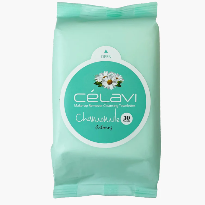CÉLAVI Chamomile Calming Cleansing Wipes 30ct (Calming)