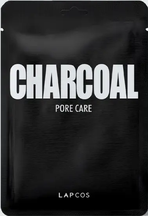 Daily CHARCOAL Sheet Face Mask  Lapcos 5pk (Pore Care)