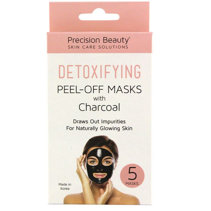 Peel Off Masks with Charcoal 5PK (Detoxifying)