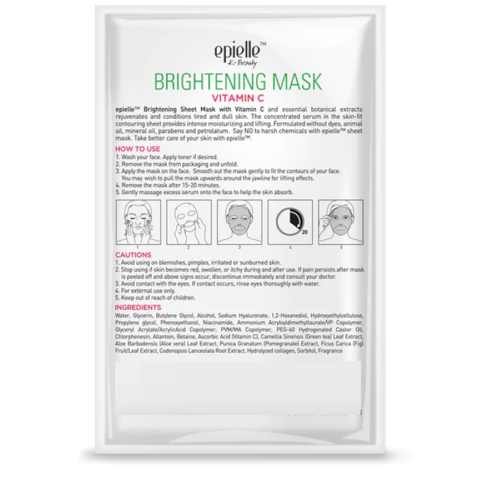 Vitamin C Brightening Mask Epielle 5ct (Brightening)