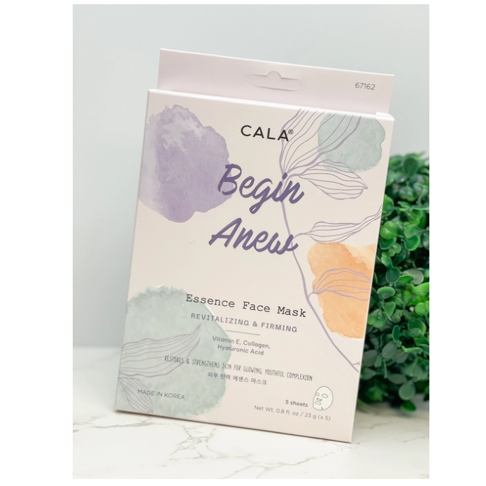 Cala Essence Face Mask Begin Anew 5-Sheets (Firming)