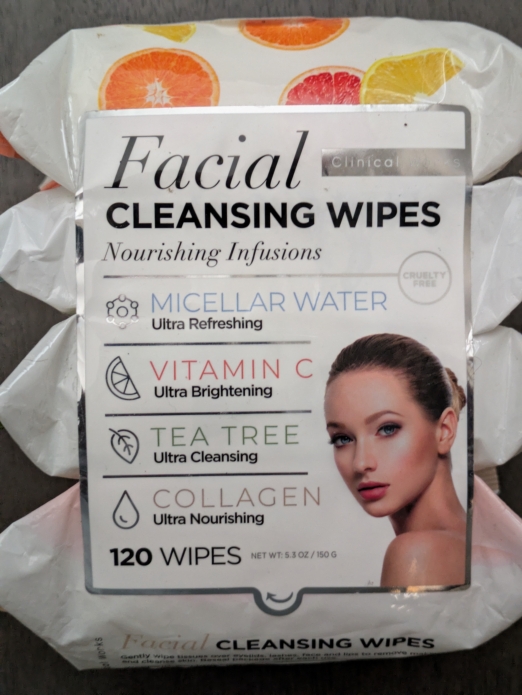 Clinical Works Variety Facial Cleansing Wipes  1.7lbs (120-wipes)
