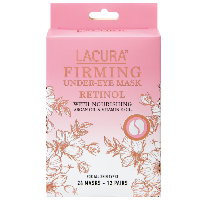Lacura Under-Eye Mask with Retinol 24ct (F‏irming)