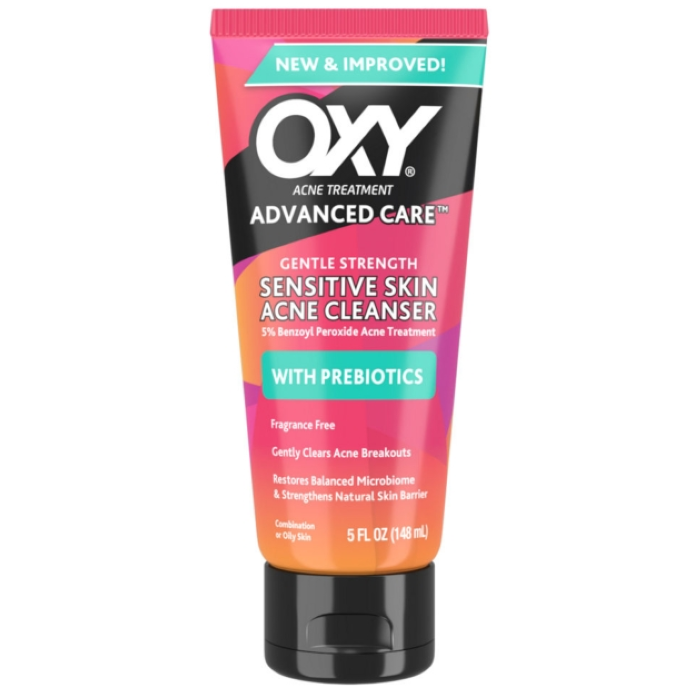 OXY Maximum Strength Acne Cleanser with Prebiotic  5fl oz Tube