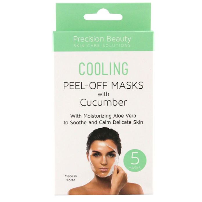 Peel-Off  Masks with Cucumber and Aloe Vera 5PK (Cooling)
