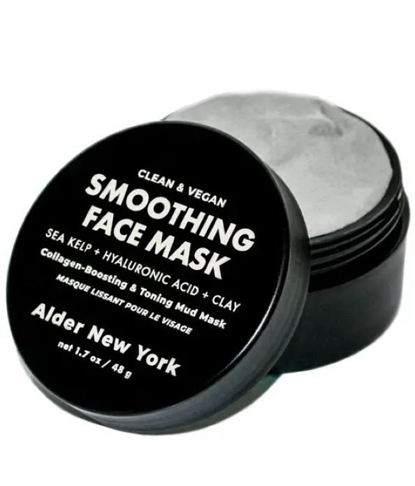 Face Mask with Clay, Sea Kelp & Hyaluronic Acid 1.7oz (Smoothing)