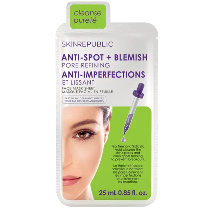 Skin Republic Spots and Blemish Face Mask 25ml (3ct)